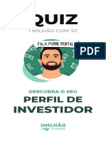 QUIZ Perfil de Investidor