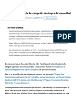 Como La Epidemia de La Corrupcion Destruye A La Humanidad