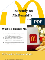 Case Study On McDonald's
