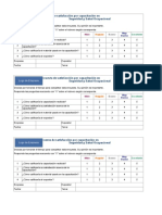 Encuesta de Satisfacción de Capacitacion SST