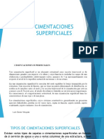 5) Introducción Cimentaciones Superficiales