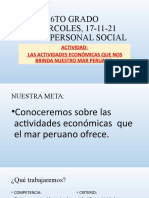 Personal Social Actividades Economicas Que Nos Brinda El Mar Peruano 17-11-21
