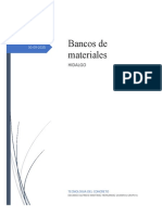 Bancos de Materiales