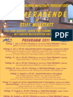 Programm Sommerabende Im Kreuzgang Millstatt 2011