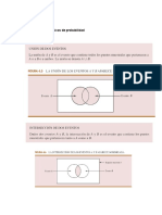 Algumas Relaciones Básicas de Probabilidad