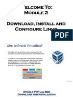 Welcome To: Download, Install and Configure Linux