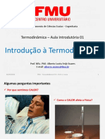 Termodinamica V 3.0 Aula Introdutoria 01