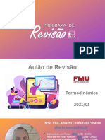 Aulão de Revisão FMU 2021.01 Termodinamica