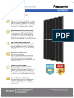 The Panasonic Advantage: Higher Module Efficiency