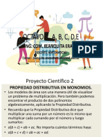 PC 2 - S13 - Tema 2 Propiedad Distributiva de Monomios.