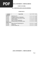 Anna University:: Chennai 600 025: Curriculum 2004 B.E. Computer Science and Engineering