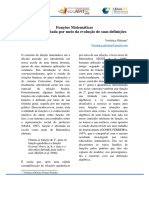 A evolução histórica do conceito de função matemática