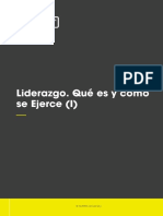 Liderazgo. Qué Es y Cómo