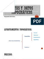 Notas y Registros Topograficos