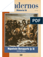 Revista Cuadernos Historia 16 030 1995 Napoleón Bonaparte (II)
