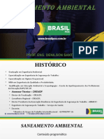 Histórico e evolução do saneamento no Brasil