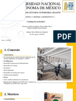 Reyes Marín José Alejandro - Catálogo de Materiales Elementos y Sistemas Constructivos I