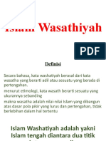Islam Wasathiyah