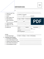 Form Personal Data of Prospective Employee