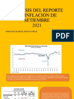ANÁLISIS DEL REPORTE DE INFLACIÓN DE SETIEMBRE (MANANI DAMIAN, FRANCO)