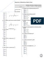 Prueba Diagnostica Grado Septimo