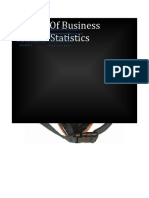 Project of Business Math & Statistics