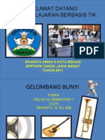 4 Gelombang Bunyi Power Point