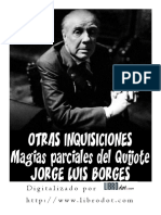 OTRAS INQUISICIONES. Magias Parciales Del Quijote