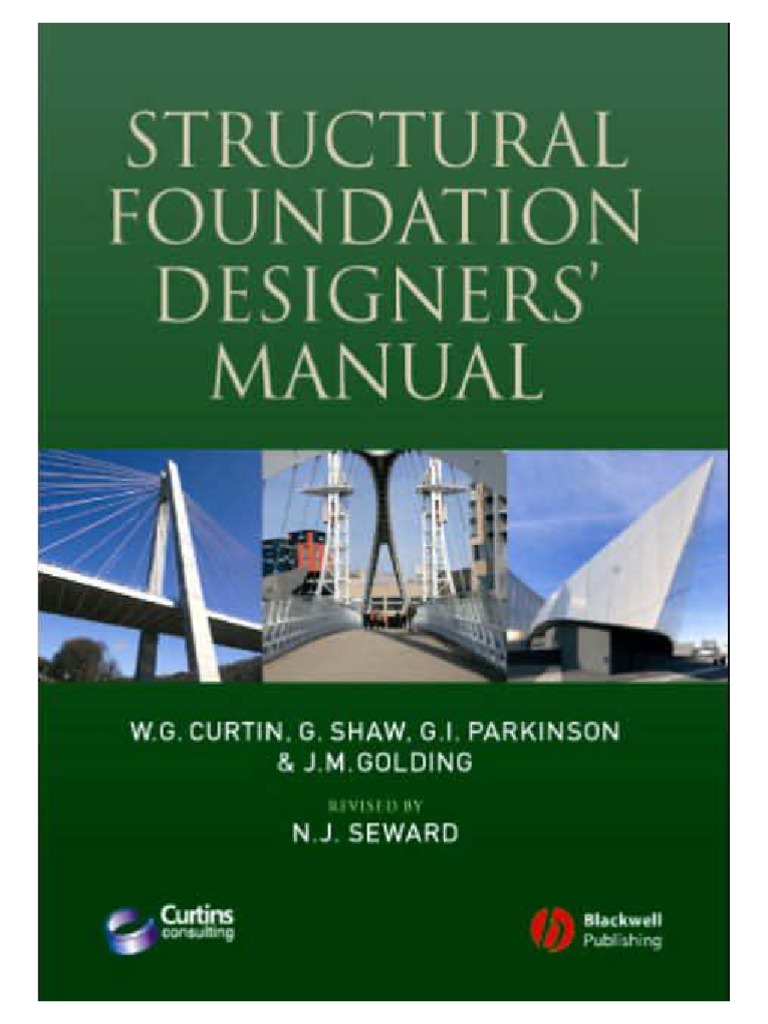Structural Foundation Designers Manual PDF Deep Foundation