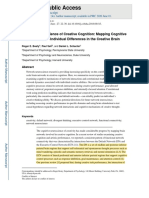 Network Neuroscience of Creative Cognition - Mapping Cognitive Mechanisms and Individual Differences in The Creative Brain