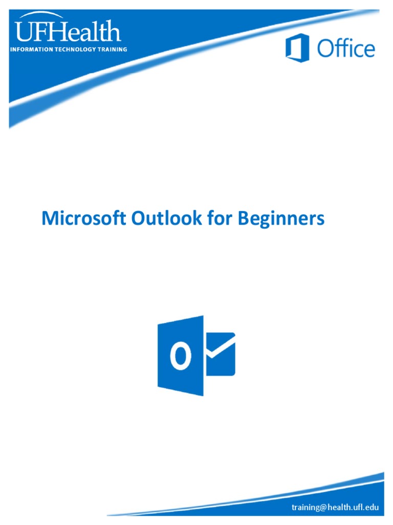 Microsoft Outlook Basics Workshop | PDF | Microsoft Outlook | Computer ...