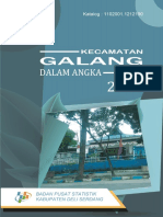 Kecamatan Galang Dalam Angka 2020