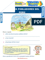 Primeros Pobladores Del Perú para Tercer Grado de Primaria