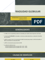 Fragilidad Globular - Grupo 3