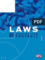 2019 Laws of Australian Football