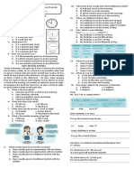 English Test Chapter 3 For Seventh Grade SMPN 01 /semester 1