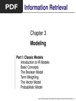 Modern Information Retrieval: Modeling