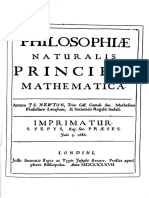 Seccion de Principia Mathematica