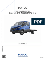 Crew Cab 6+1 MY2019 EURO VI-d: Technical Description