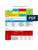 Creación y edición de tablas en Word