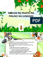 AP Q4 LESSON 12 Paraan NG Pagpili NG Pinuno