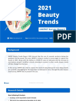 PDF Report 2021 Beauty Trends - Jakpat Survey Report 32270