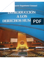 Libro Introdución A Los Derechos Humanos - Doctor Marco Antonio Sagastume Gammel