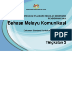 082 DSKP KSSM Pendidikan Khas Tingkatan 2 Bahasa Melayu Komunikasi v2