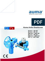 Auma India Gearbox Catalogue - New