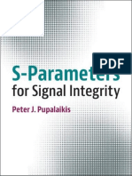 Pupalaikis - S Parameters For Signal Integrity