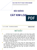 Bài Giảng Cắt Kim Loại