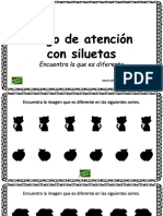 Ejercicio Atencion Siluetas