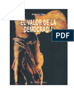 Amartya, S. El Valor de La Democracia