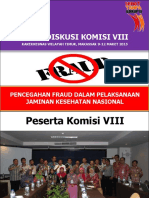 Fraud Komisi 8